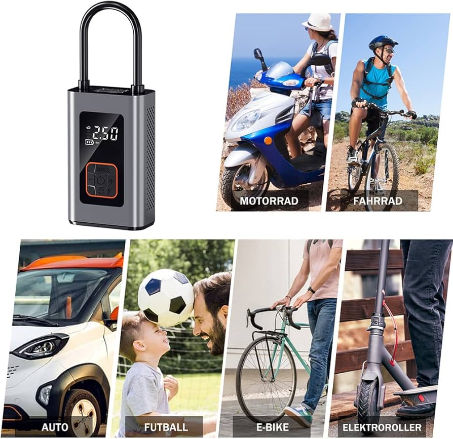 Wikutfry Tire Inflator – 150PSI | 15000mAh